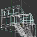Modern Metro Station Exterior With Glass Structure And Main Entrance