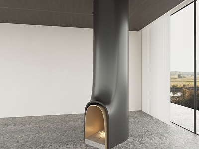 Fireplace 3d model