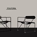 Modern Leisure Chair Lazy Sofa 3d model