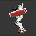 Transformers Gauda Warrior Gauda Mech Warrior Mech Soldier Machine Armor Mechanical Armor 3d model