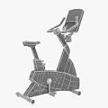 Life Fitness Commercial Exercise Bike With Digital Display And Ergonomic Design For Gym Training