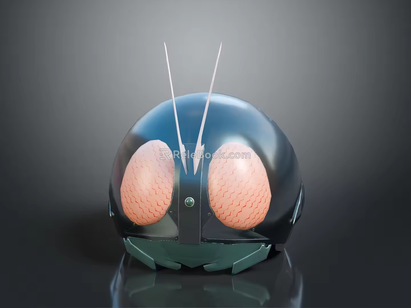 Sci-Fi Helmet Alien Helmet High Tech Helmet Game Helmet 3d model
