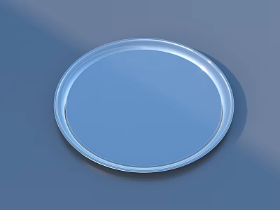 Tableware plate kitchen utensils daily necessities 3d model