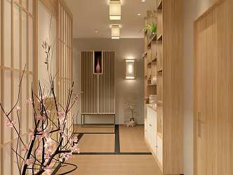 Japanese Club Health Club 3d model