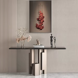 New Chinese-style Duanjing Strip Case 3d model
