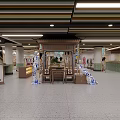 Elegant Traditional Chinese Cheongsam Clothing Specialty Store Interior Design With Exquisite Cultural Themed Decorations