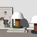 Modern Table Lamp Simple Table Lamp 3d model