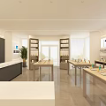 Mobile phone store 3d model