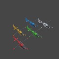 Weapons Airliner 3d model