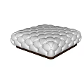 European-style Sofa Ottoman Sofa Stool 3d model