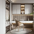 Tatami Bedroom Interior Design With Cozy Pillows Gray Curtains And Lit Shelves