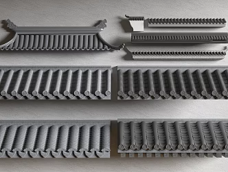 Chinese eaves 3d model