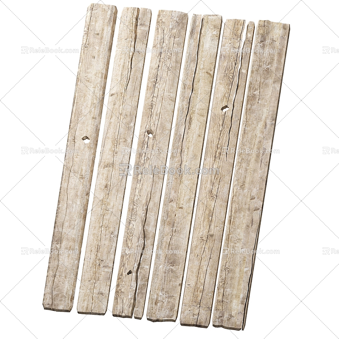 Timber Wood Wood Plank Board Material Solid Wood 3d model