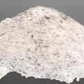 White Granular Mineral Powder With Fine Texture And Small Particles 3d model