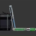 Practical Stationery Pouch With Assorted Colored Pens For Daily Use