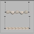 Chandelier combination 3d model