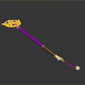 Scepter Ancient Scepter Cane Ancient Scepter Magic Scepter Metal Scepter Classical Scepter Magic Scepter 3d model