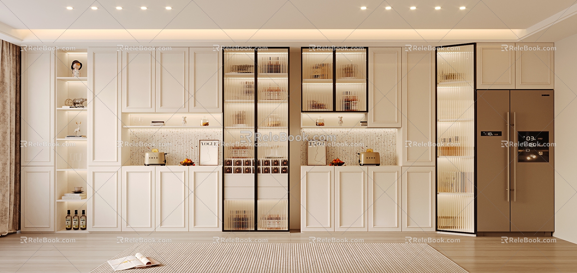 Wine Cabinet 3d model