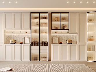 Wine Cabinet 3d model