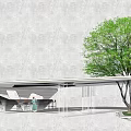 Modern Pavilion 3d model