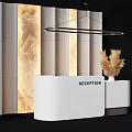 Reception Desk 3d model