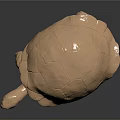 Decorative Ornament Set Featuring Golden Tortoise Figure With Shiny Surface For Home Decor