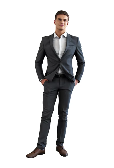 Modern Men Business Suit Male 3d model Modern Men Business Suit Male 3d model