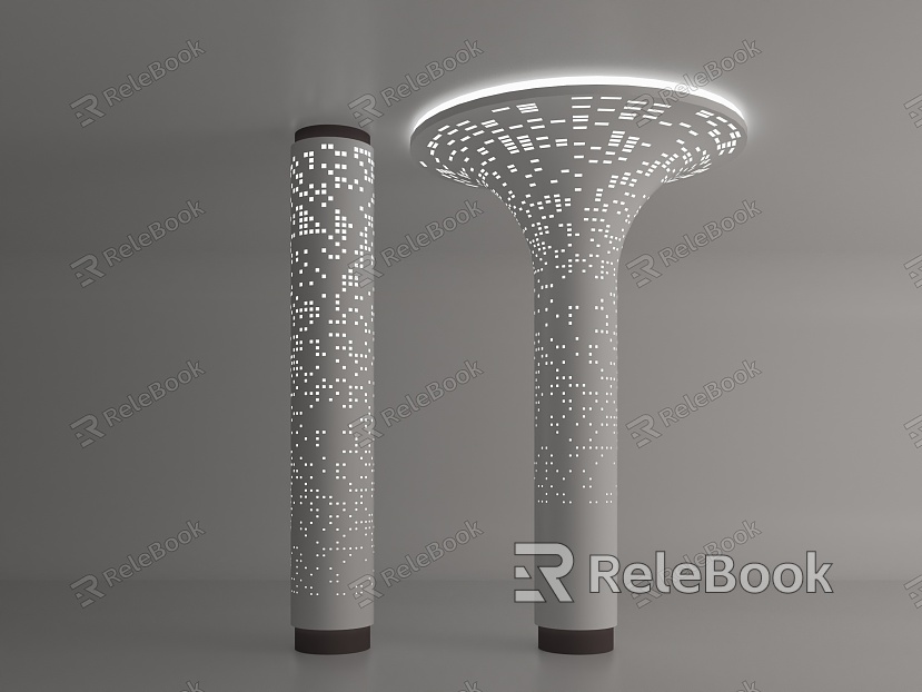 Modern Decorative Column model