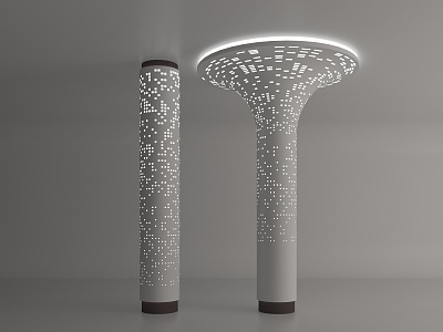 Modern Decorative Column model