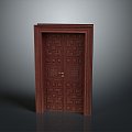 Ancient Building Door Ancient Building Door Chinese Style Door Antique Door Classical Door Chinese Style Door Chinese Style Entrance Traditional Door 3d model