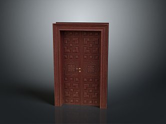 Ancient Building Door Ancient Building Door Chinese Style Door Antique Door Classical Door Chinese Style Door Chinese Style Entrance Traditional Door 3d model