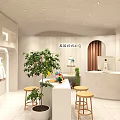 Children's Clothing Store With Bear Decoration And Colorful Kids Apparel