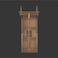 Various Decorative Wooden Doors Featuring Spire Lattice And Cross Design Elements