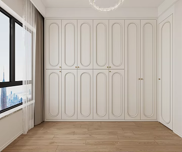 Modern Cloakroom 3d model