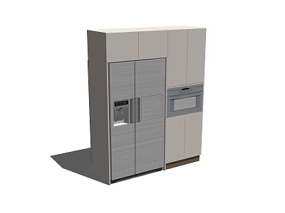Cabinet SU model 3d model