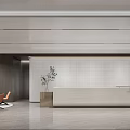 Modern Hall Reception Hall 3d model