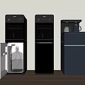 Modern Skyworth Vertical Household Water Dispensers in Black Brown Dark Blue
