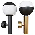 Wall lamp less fragrant 3d model