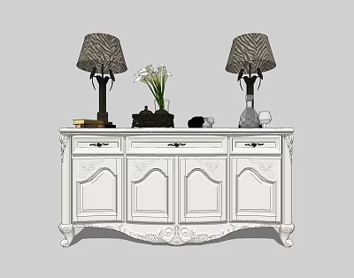 Entrance cabinet 3d model