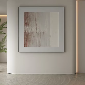 modern decorative painting 3d model
