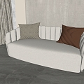 Jane's double sofa 3d model