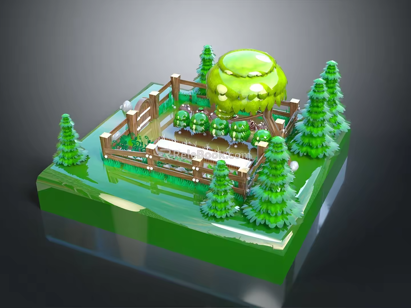 Game Environment Game Scene Fairy Tale Scene Fairy Tale Magic Scene Magic Item Fantasy Scene 3d model