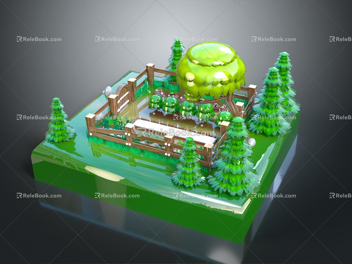 Game Environment Game Scene Fairy Tale Scene Fairy Tale Magic Scene Magic Item Fantasy Scene 3d model