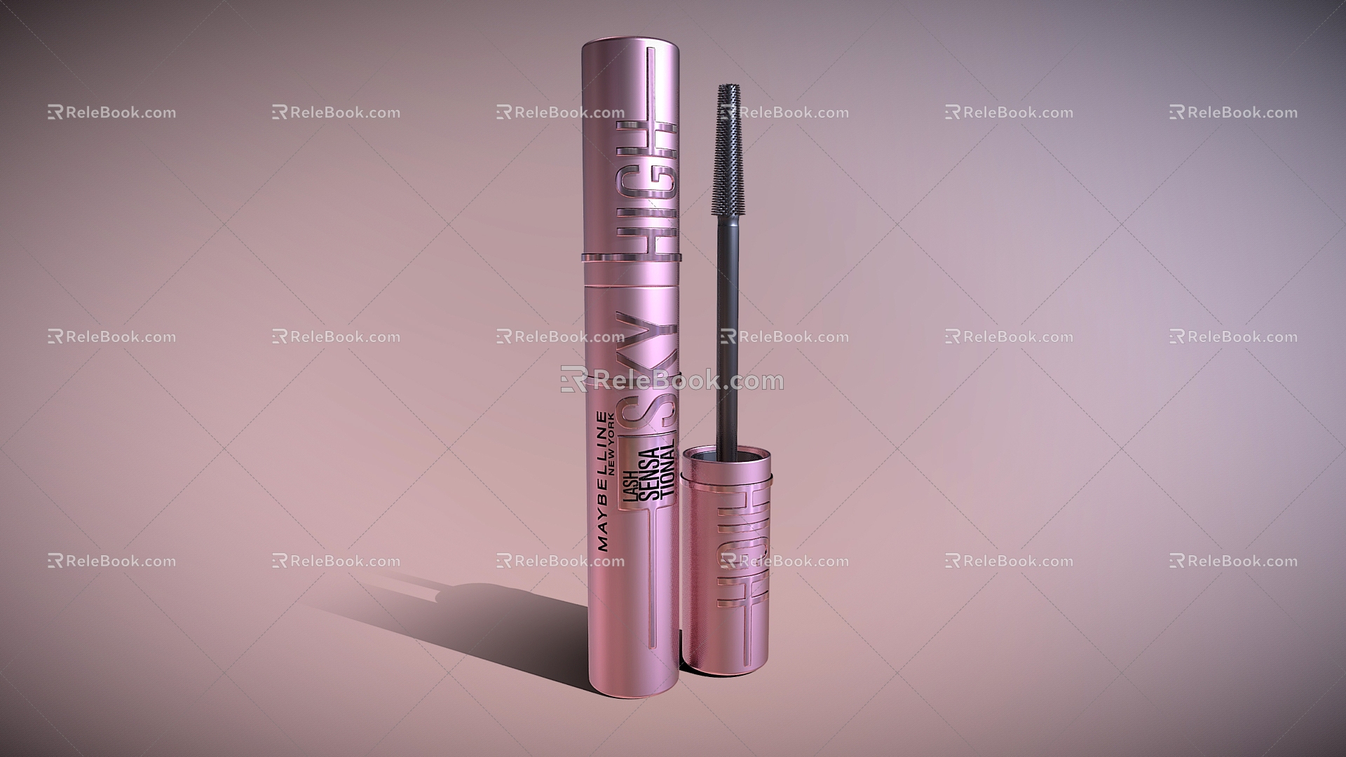 Mascara Maybelline Mascara Mascara Brush 3d model