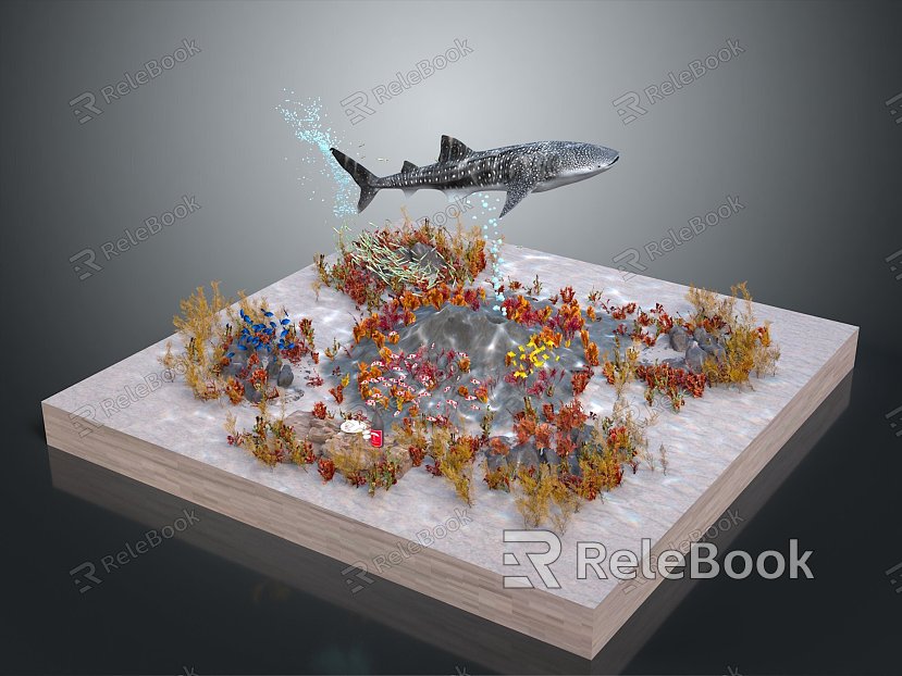 Coral Reef Coral Underwater World Underwater World Marine Animal Fish Freshwater Fish Marine Fish Animal model