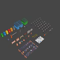 Game props 3d model