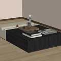 Middle Ancient Style Coffee Table 3d model