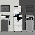 Printer Copier Scanner Office Equipment 3d model
