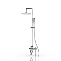 Modern large shower 3d model