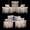 Elegant Modern Crystal Chandeliers With Hanging Pendant Design And Decorative Light Fixtures